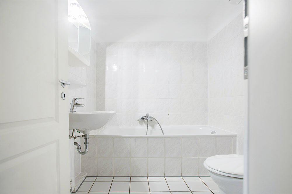 Wannenbad in der Pension Schmidt Wannenbad zum relaxen